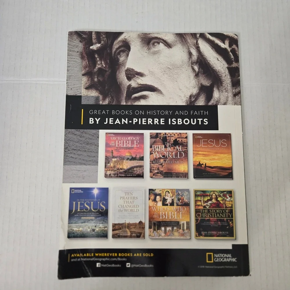 National Geographic Atlas of the Bible Exploring the Holy Lands Magazine Maps